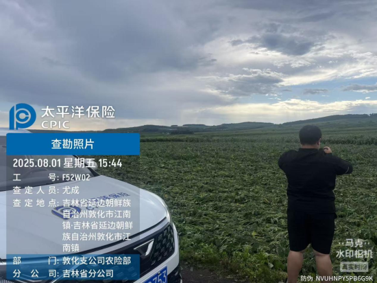 中國太保產(chǎn)險吉林省分公司/供圖 中國太保產(chǎn)險吉林省分公司/供圖